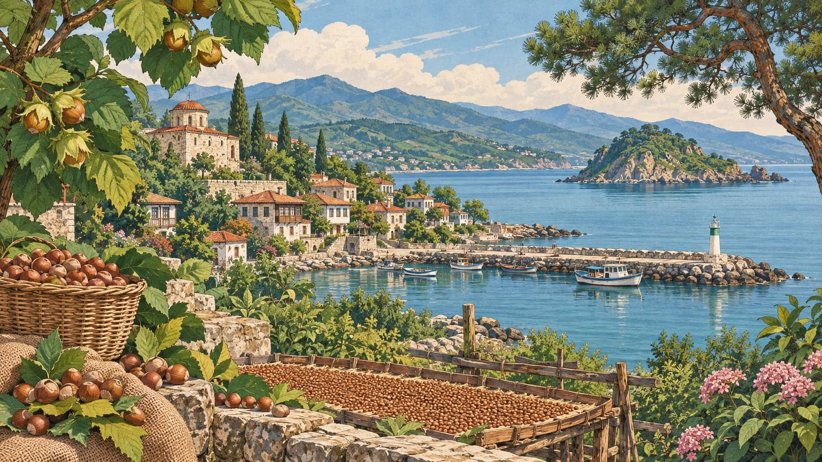 Illustration of Perşembe - Sakin Şehir, Ordu