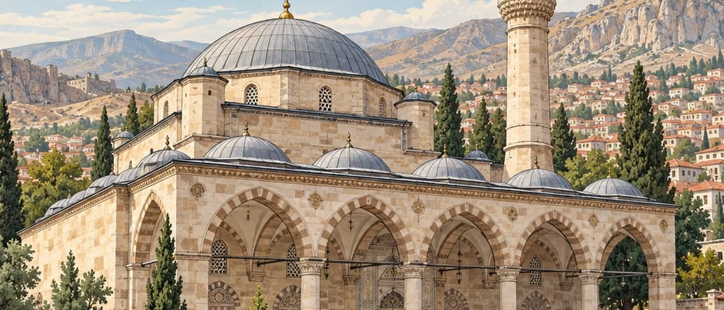 Illustration of Rahmaniye Mosque, Niğde