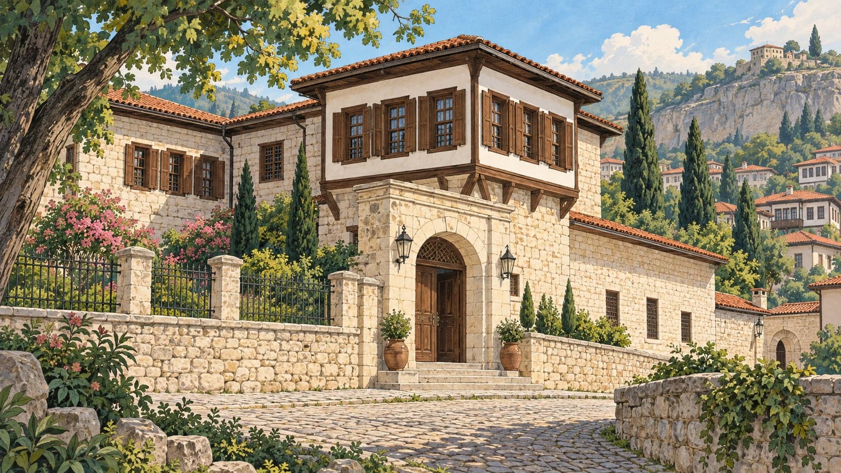 Illustration of Safranbolu Museum, Karabük