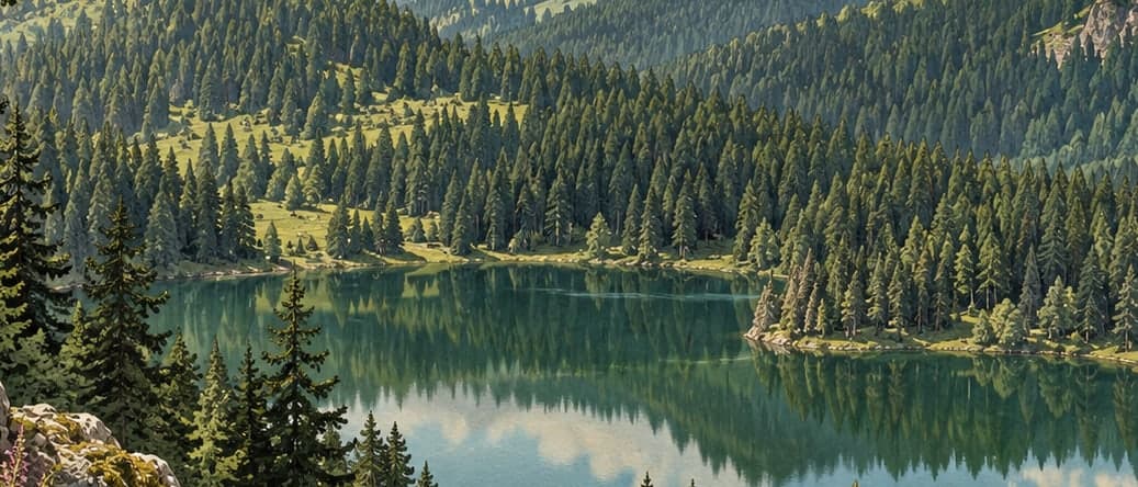 Illustration of Sahara-Karagöl National Park, Artvin