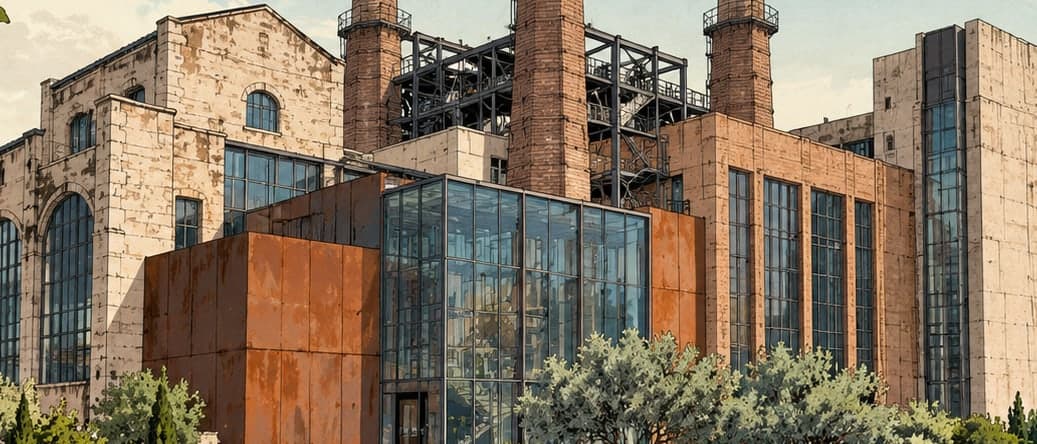 Illustration of Santral İstanbul Energy and Contemporary Arts Museum, İstanbul
