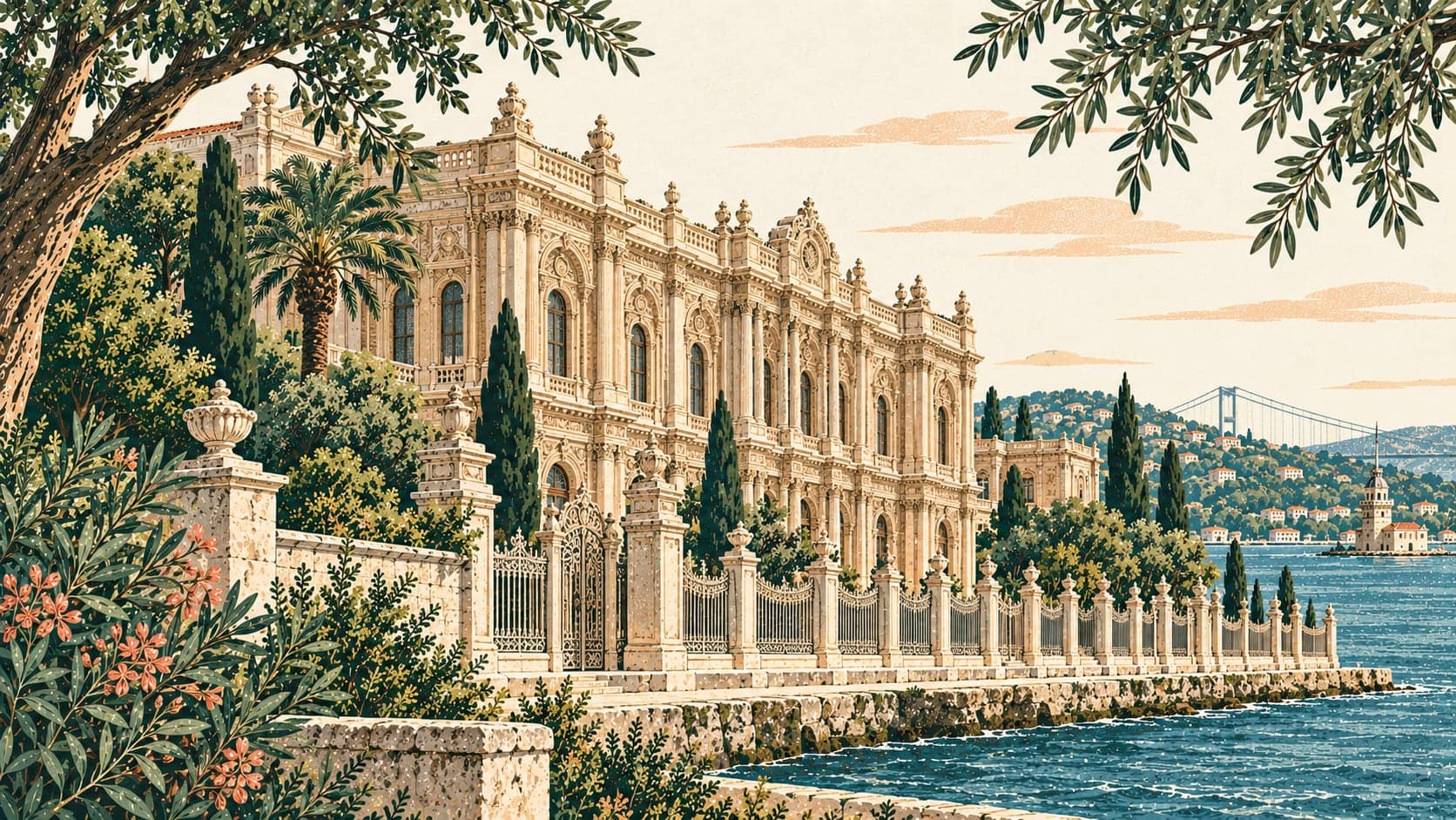 Illustration of Saray Koleksiyonları Müzesi, İstanbul