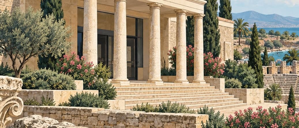Illustration of Side Arif Müfid Mansel Archaeological Museum, Antalya