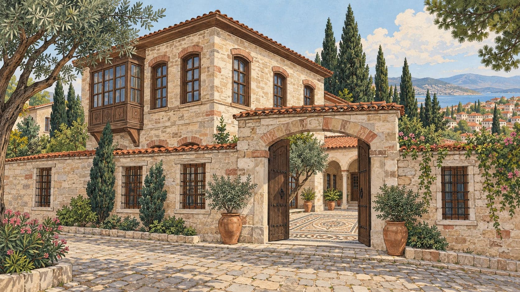 Illustration of Sıdıka Erke Ethnography Museum, Balıkesir