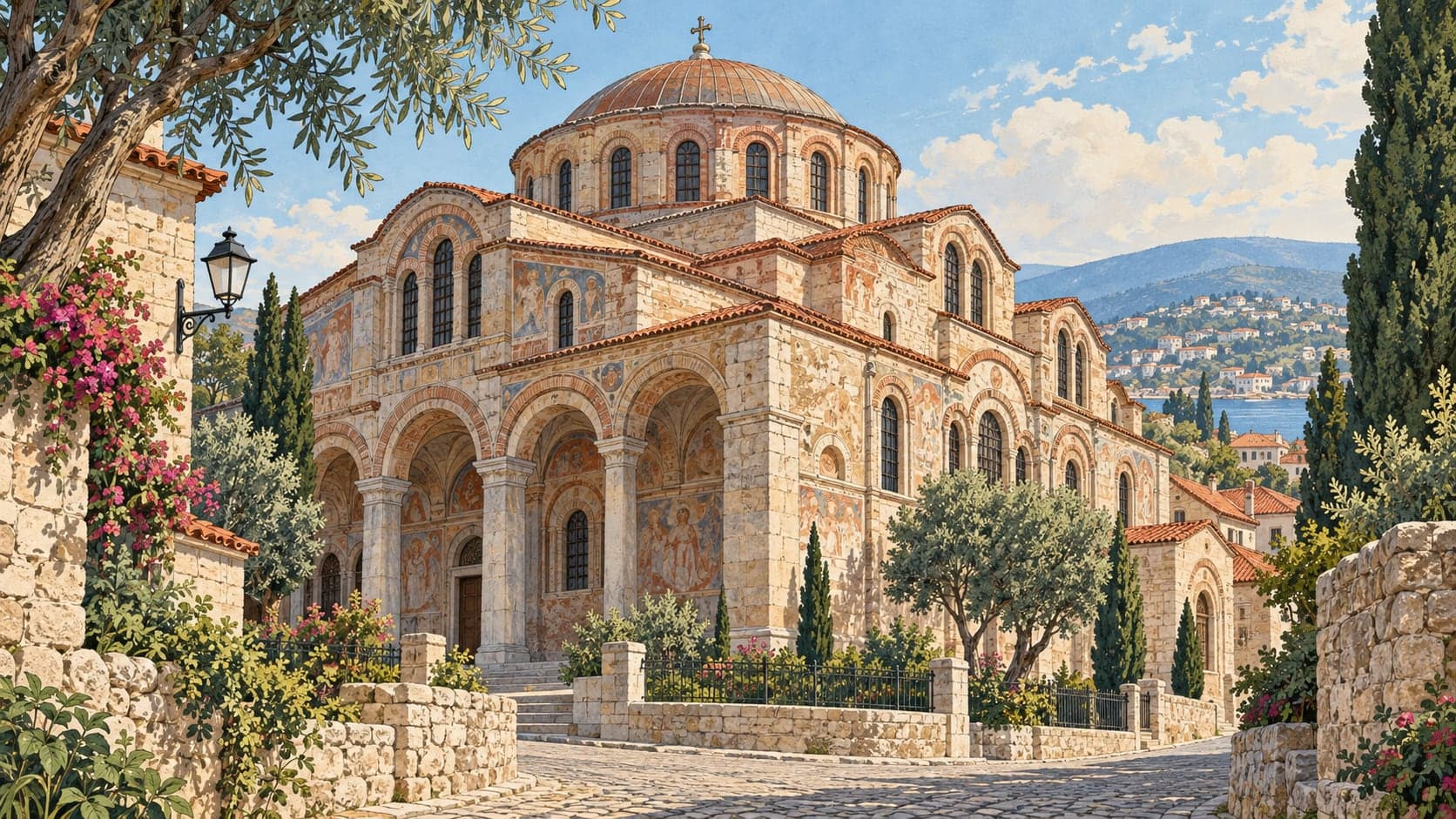 Illustration of Taksiyarhis Memorial Museum, Balıkesir