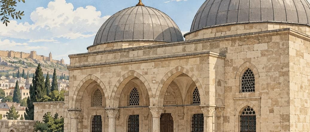 Illustration of Talha and Zübeyr Tomb, Kilis