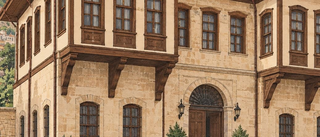 Illustration of Historical Government Mansion, Kilis