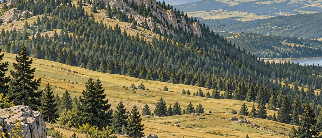 Illustration of Tekkedağı Nature Park, Ankara