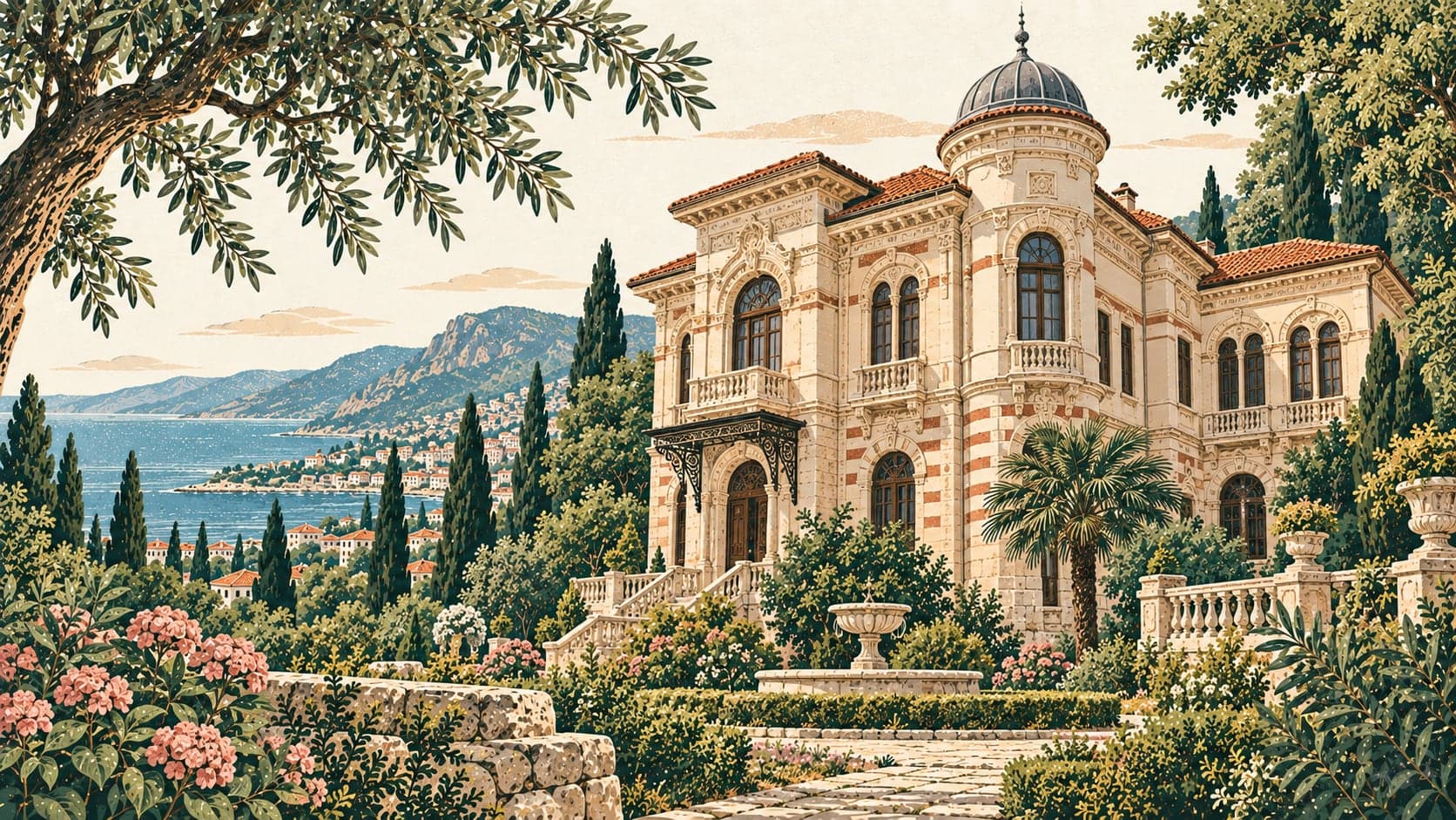 Illustration of Trabzon Museum, Trabzon