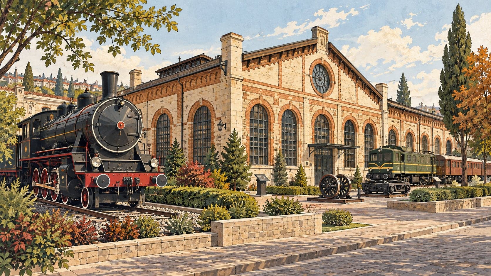Illustration of Tülomsaş Museum, Eskişehir