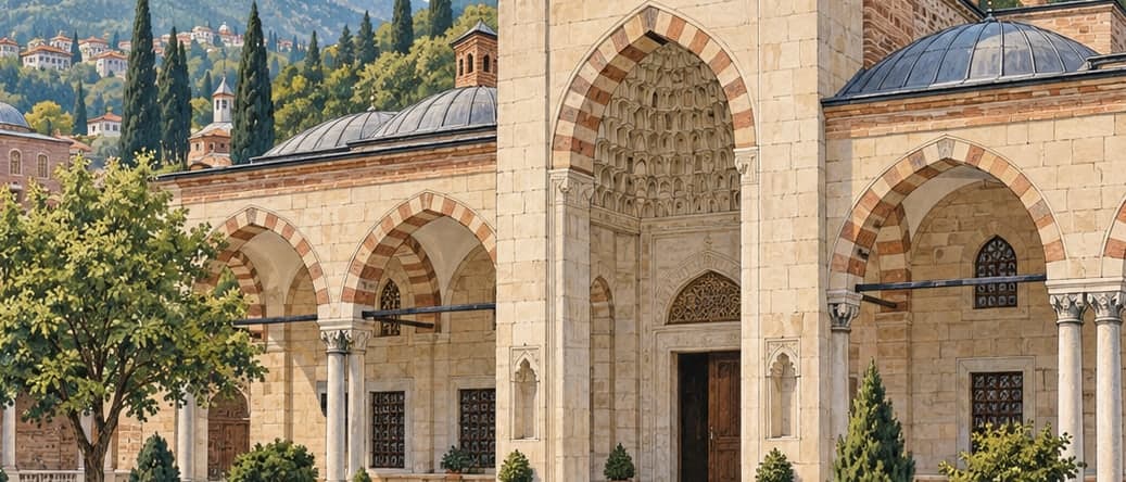 Illustration of Museum of Turkish and Islamic Works, Bursa