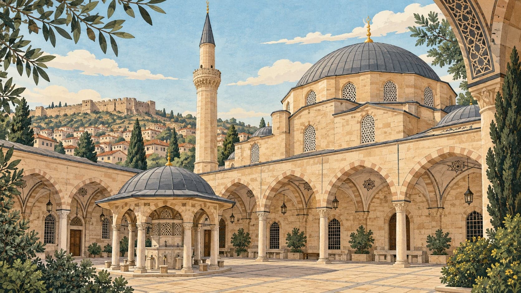 Illustration of Great Mosque, Kilis