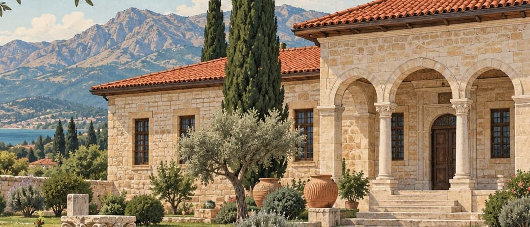 Illustration of Uluborlu Museum, Isparta