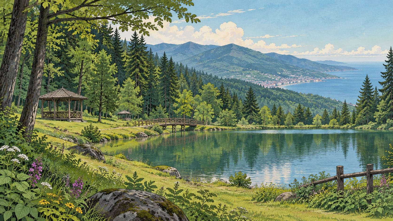 Illustration of Yatağan Kefe Plateau, Denizli