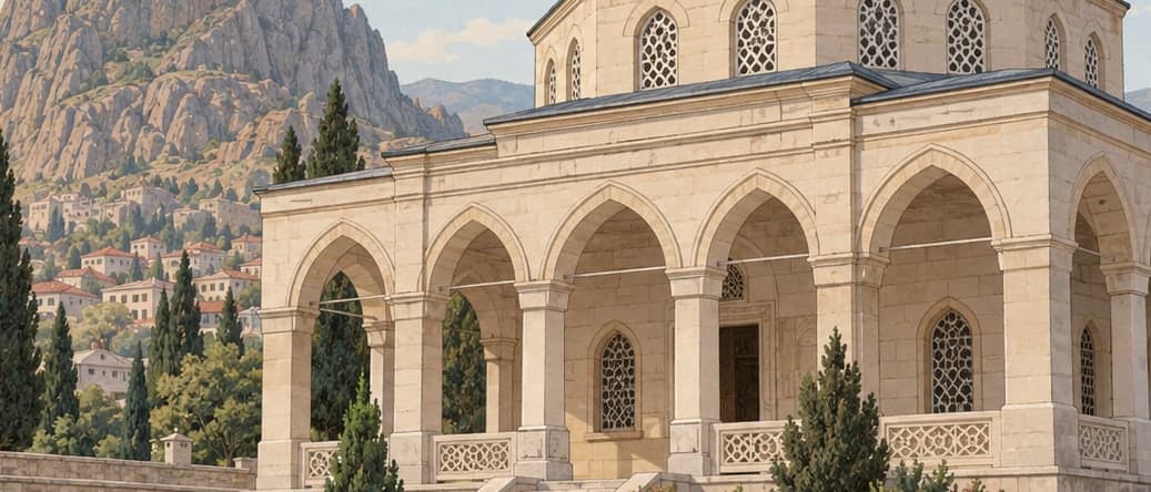 Illustration of Yüzbaşı Agâh Efendi Martyrs' Cemetery, Afyonkarahisar